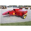 Image 6 : New Holland 310 small square baler, hydraulic bale tension, 2 piece bale chute, one owner