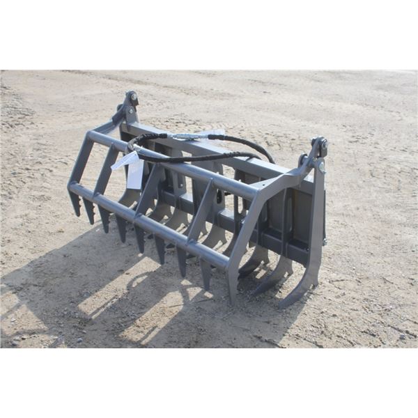 BE 62" hydraulic root grapple, skidsteer QT