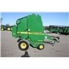 Image 5 : JD 557 round baler, net wrap, Mega Wide pickup, 540 pto