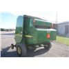 Image 7 : JD 557 round baler, net wrap, Mega Wide pickup, 540 pto