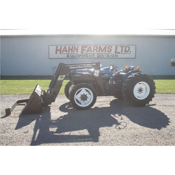 New Holland 4630 Turbo 4wd tractor, rops,  Alo 620 SL loader, 8x8 shuttle, 3pth, 2 remotes, 16.9x24,