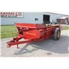 Image 2 : New Holland 155 single axle manure spreader, top beater, good