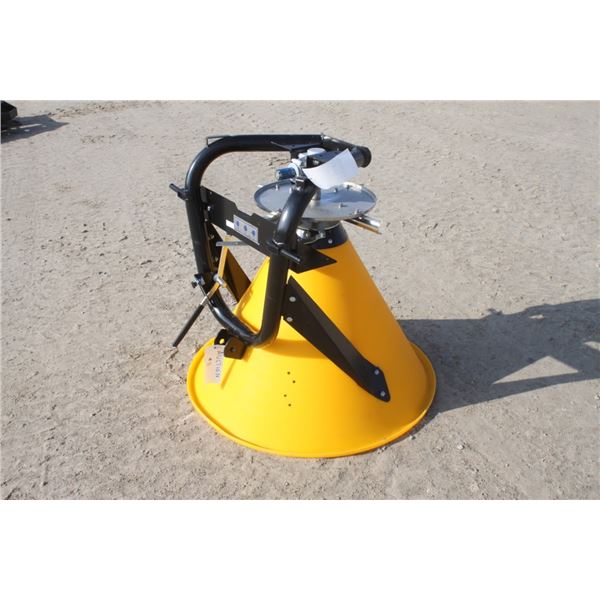 BE 550 lb. poly seed/fertilizer spreader