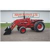 Image 1 : IH 584 2wd tractor,  2250 loader, shuttle, 1 remote, 16.9x30, 1405 hours, local estate tractor