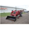 Image 2 : IH 584 2wd tractor,  2250 loader, shuttle, 1 remote, 16.9x30, 1405 hours, local estate tractor