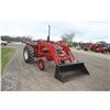 Image 4 : IH 584 2wd tractor,  2250 loader, shuttle, 1 remote, 16.9x30, 1405 hours, local estate tractor
