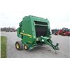 Image 4 : JD 558 5x5 mega wide plus round baler, net wrap