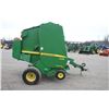 Image 5 : JD 558 5x5 mega wide plus round baler, net wrap