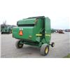 Image 6 : JD 558 5x5 mega wide plus round baler, net wrap