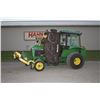 Image 1 : JD 2355 2wd tractor, cab, air, hydraulic folding, hydraulic drive flail mowers, local municipal unit