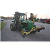 Image 4 : JD 2355 2wd tractor, cab, air, hydraulic folding, hydraulic drive flail mowers, local municipal unit