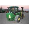 Image 6 : JD 2355 2wd tractor, cab, air, hydraulic folding, hydraulic drive flail mowers, local municipal unit