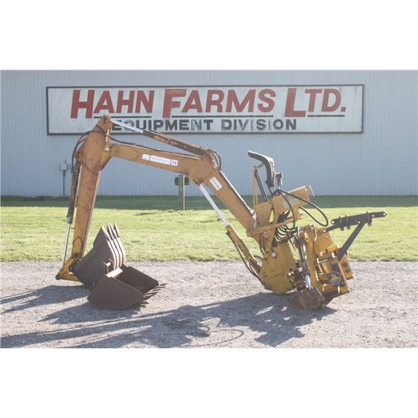 Arps 730, 3pth backhoe with 20" bucket and 26" bucket, local municipal unit