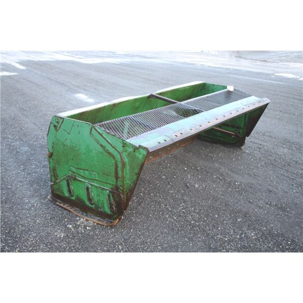 used 8' snowblade, JD 640QT, local municipal unit