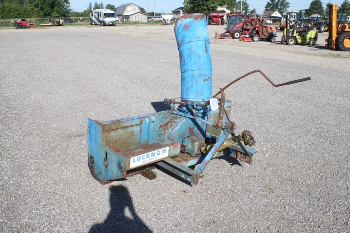 Lucknow 6' single auger snowblower