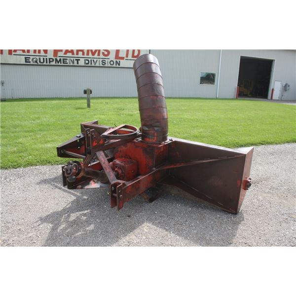 Hagedorn 9' single auger snowblower, hydraulic turs