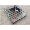 Image 3 : BE bucket mount single prong bale spear with chain