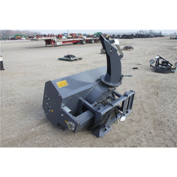 BE 72" snowblower, skidsteer mount, hydraulic drive