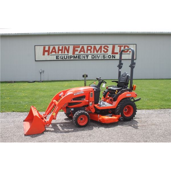 Kubota BX2370 4wd compact tractor, hydro, 54
