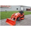 Image 2 : Kubota BX2370 4wd compact tractor, hydro, 54" mid mount mower deck, LA243 loader, 153 hours