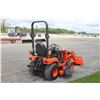 Image 6 : Kubota BX2370 4wd compact tractor, hydro, 54" mid mount mower deck, LA243 loader, 153 hours