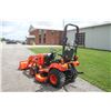 Image 8 : Kubota BX2370 4wd compact tractor, hydro, 54" mid mount mower deck, LA243 loader, 153 hours