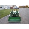 Image 3 : JD 2210 4wd compact tractor, hydro,  210 loader, 62C midmount mower, 1397 hours