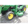 Image 11 : JD 1025R 4wd compact tractor, hydro 120R loader, AutoConnect 54D drive over mid-mount 54" deck, 234