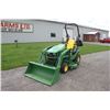 Image 2 : JD 1025R 4wd compact tractor, hydro 120R loader, AutoConnect 54D drive over mid-mount 54" deck, 234