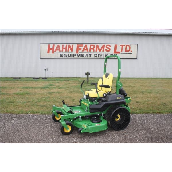 JD Z740R zero turn mower, 60" high capacity pro deck, MICHELIN TWEEL rear tires, ComfortGlide seat,