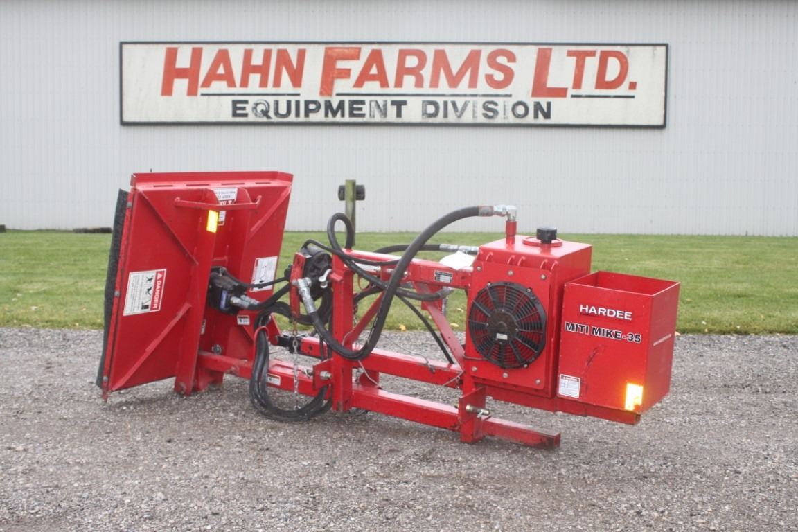 Hardee MitiMike35, 3pth, 36" hydraulic drive ditch bank mower with