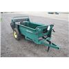 Image 3 : Lancaster 50 single axle ground drive manure spreader, 3 beater, as new