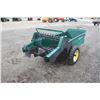 Image 5 : Lancaster 50 single axle ground drive manure spreader, 3 beater, as new