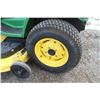 Image 12 : JD 455 AWS diesel lawn mower, 60" mulching deck,  all-wheel steer, 1080 hours