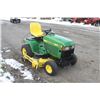 Image 4 : JD 455 AWS diesel lawn mower, 60" mulching deck,  all-wheel steer, 1080 hours