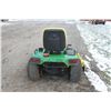 Image 7 : JD 455 AWS diesel lawn mower, 60" mulching deck,  all-wheel steer, 1080 hours