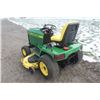 Image 8 : JD 455 AWS diesel lawn mower, 60" mulching deck,  all-wheel steer, 1080 hours