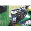 Image 15 : JD X738 4wd lawn tractor, JD high capacity 60" Drive Over deck, deluxe seat, JD front mount 47" snow
