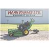 Image 1 : JD W48R walk behind commercial mower, 48" deck, mulching kit, single wheel ride on mower sulky, 39 h