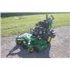Image 2 : JD W48R walk behind commercial mower, 48" deck, mulching kit, single wheel ride on mower sulky, 39 h