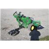 Image 6 : JD W48R walk behind commercial mower, 48" deck, mulching kit, single wheel ride on mower sulky, 39 h