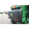 Image 13 : JD 450M round baler, Megawide HC2 pick-up, pre cutter, drop floor, net wrap, 21.5Lx16.1 floatation t