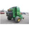 Image 6 : JD 450M round baler, Megawide HC2 pick-up, pre cutter, drop floor, net wrap, 21.5Lx16.1 floatation t