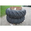 Image 2 : Goodyear 18.4x38 T rail duals