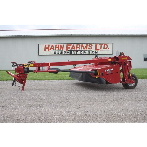 CIH DC103 10' 3" discbine, 2 pth, rubber rolls, 2020 model, low acres