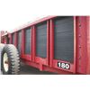 Image 9 : Hagedorn 180 Hydra-Spread tandem axle manure spreader, top beater, end gate hydraulic eject, one own