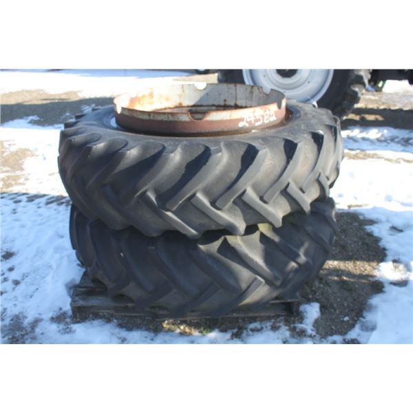 Used 16.9x38 T rail duals