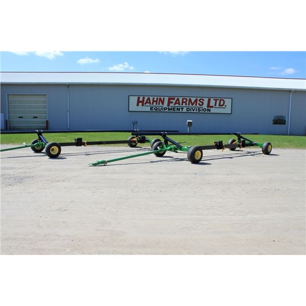 Challenger HC-35 35' header carrier wagon, green, 12" flotation tires, New