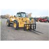 Image 5 : Caterpillar TH103 4wd Telehandler cab, 10,000 LB, 4 wheel steer, 3 stage mast w/ 44' lift, front sta