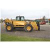 Image 6 : Caterpillar TH103 4wd Telehandler cab, 10,000 LB, 4 wheel steer, 3 stage mast w/ 44' lift, front sta